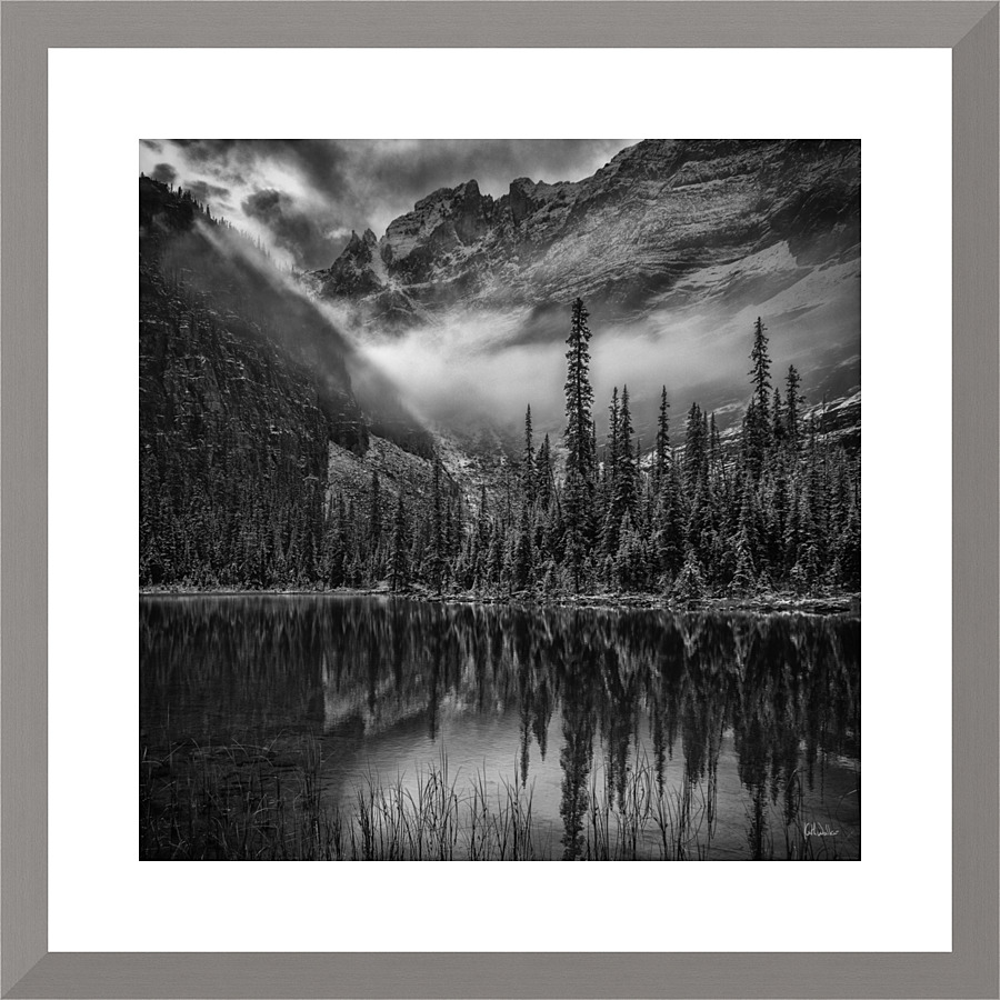 Cascading Photons Picture Frame print