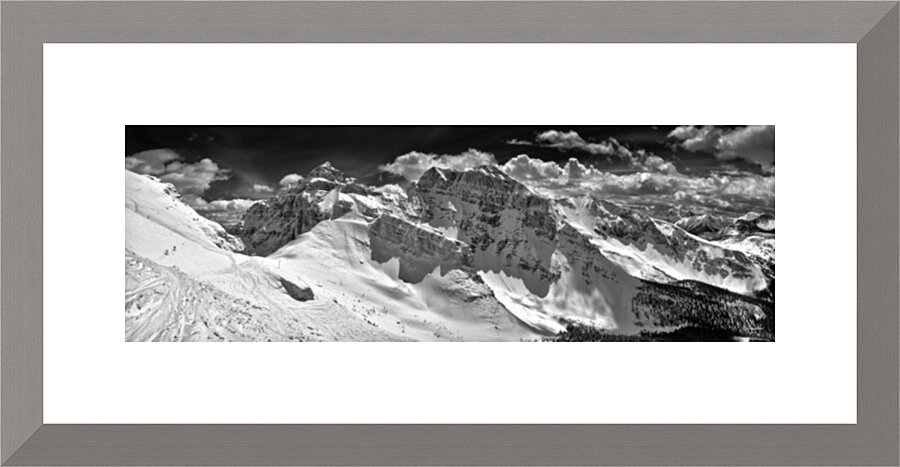 Goats Eye Panorama Picture Frame print