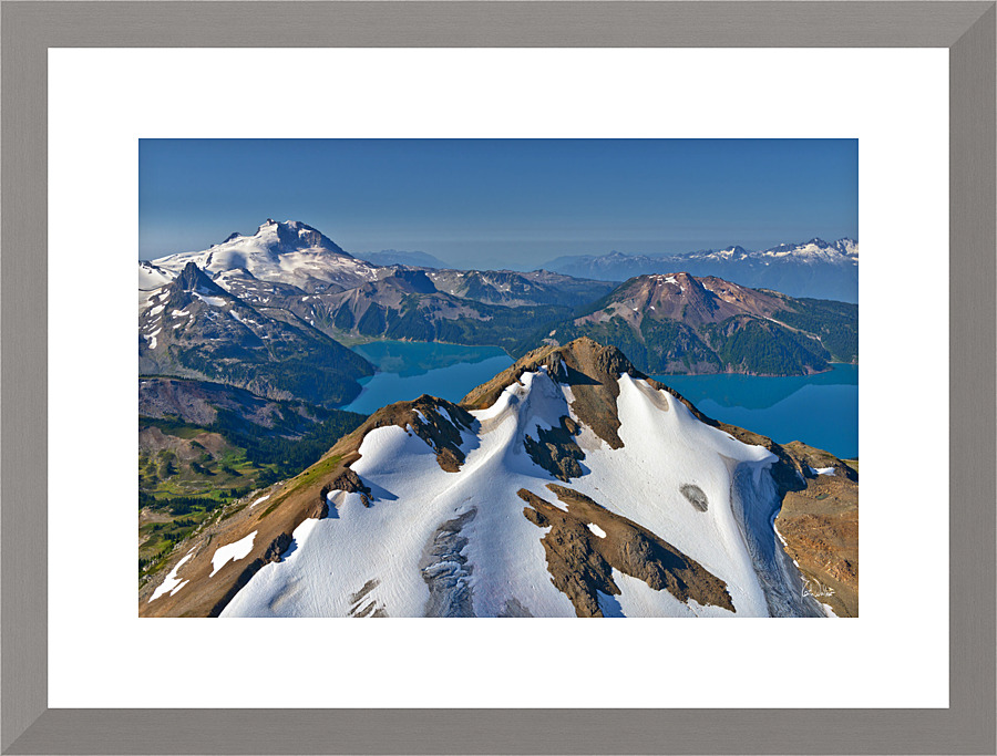 Glacial Landscape I Picture Frame print