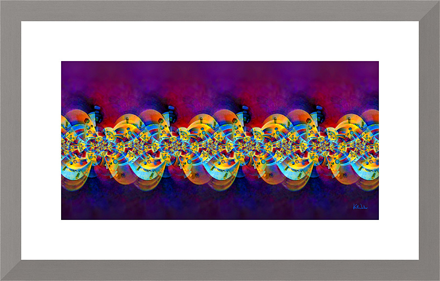 Machine DNA I Picture Frame print