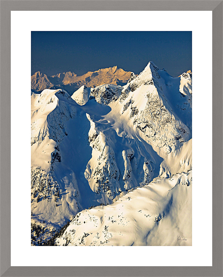 Vertical World I Picture Frame print