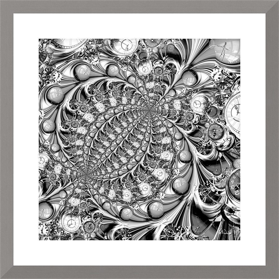 Temporal Flow II Picture Frame print