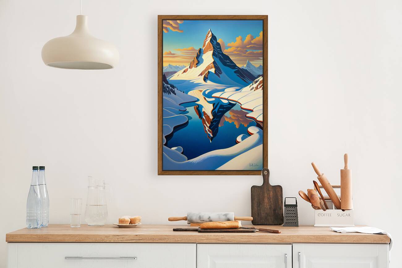 The Matterhorn Reproduction