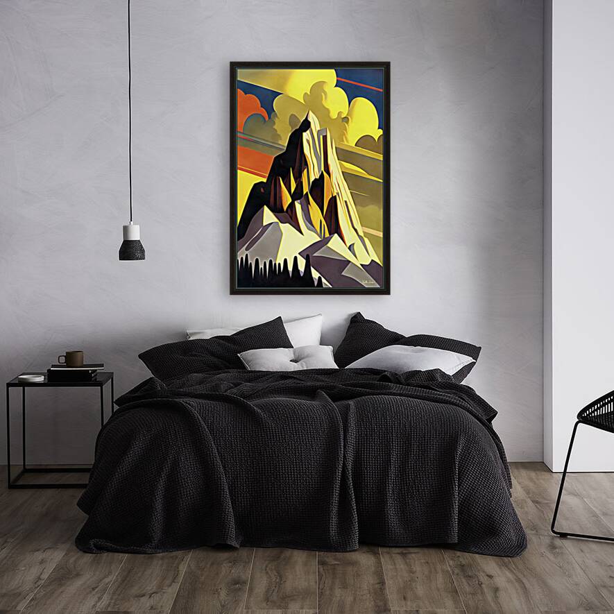 Mount Lefroy Reproduction