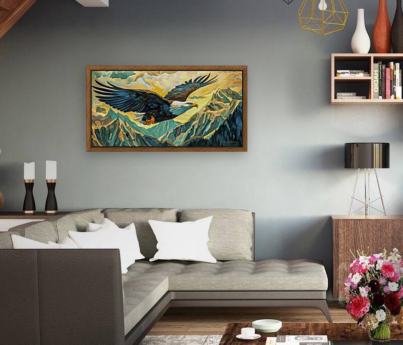 Bald Eagle - In His Element Reproduction