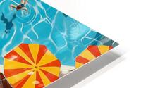 Pool Time HD Metal print