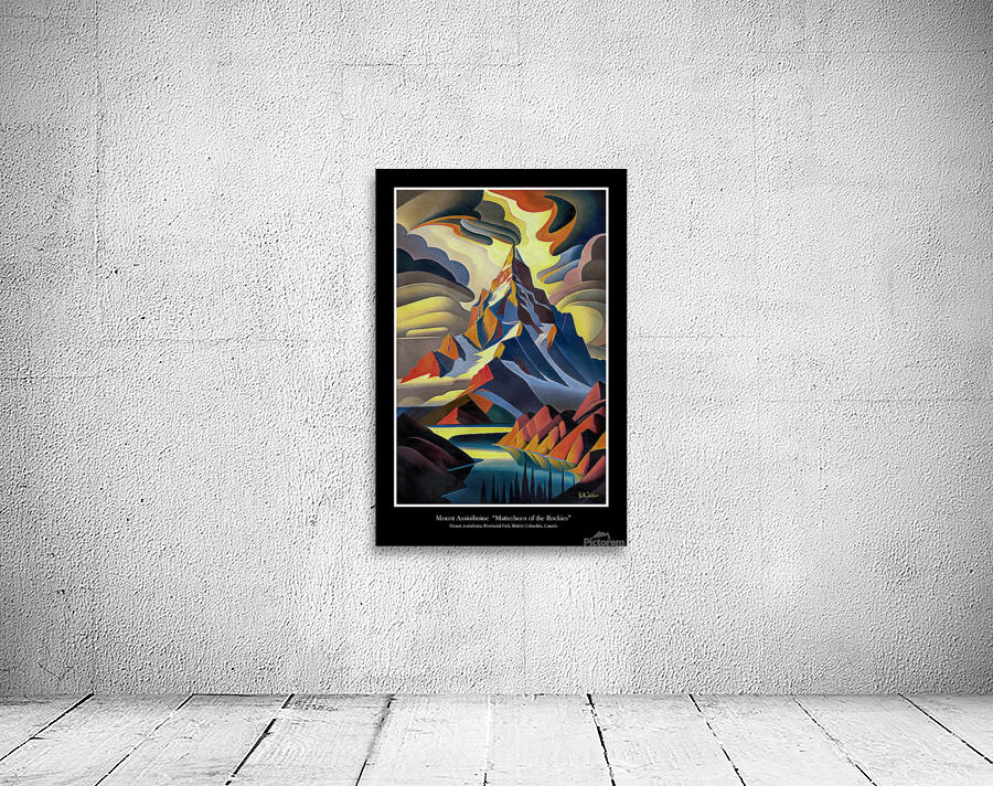 Mount Assiniboine - Poster Wall Preview