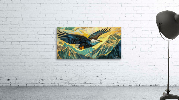 Bald Eagle - In His Element Wall Preview