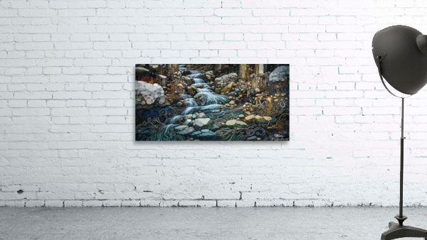 Hidden Stream III Wall Preview