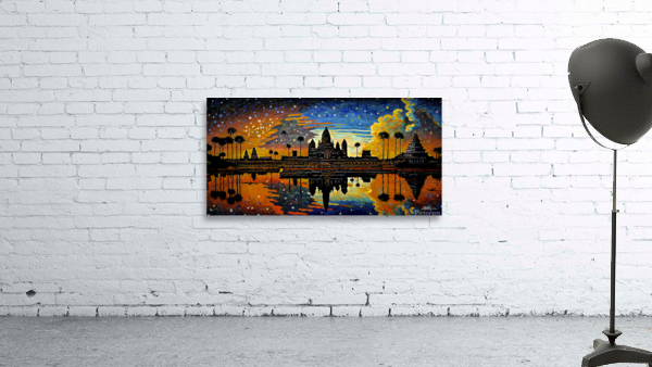 Angkor Wat Wall Preview