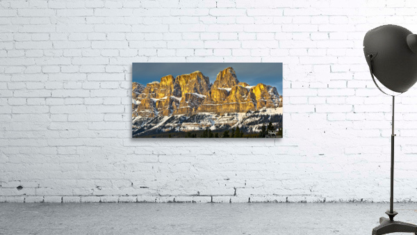 Castle Mountain Sunset I Wall Preview