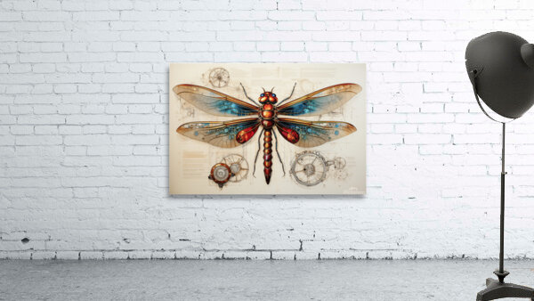 Disegno Della Libellula Wall Preview