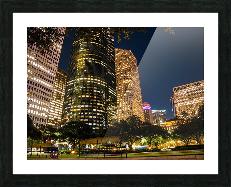 Tranquility Park  Picture Frame print
