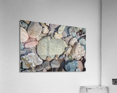 Blue Flecks Print Acrylic Print