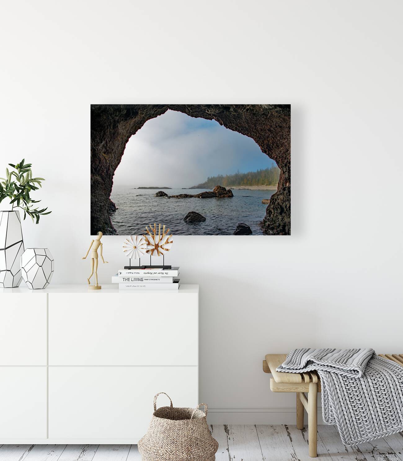 Simpson Island Sea Arch Print Reproduction