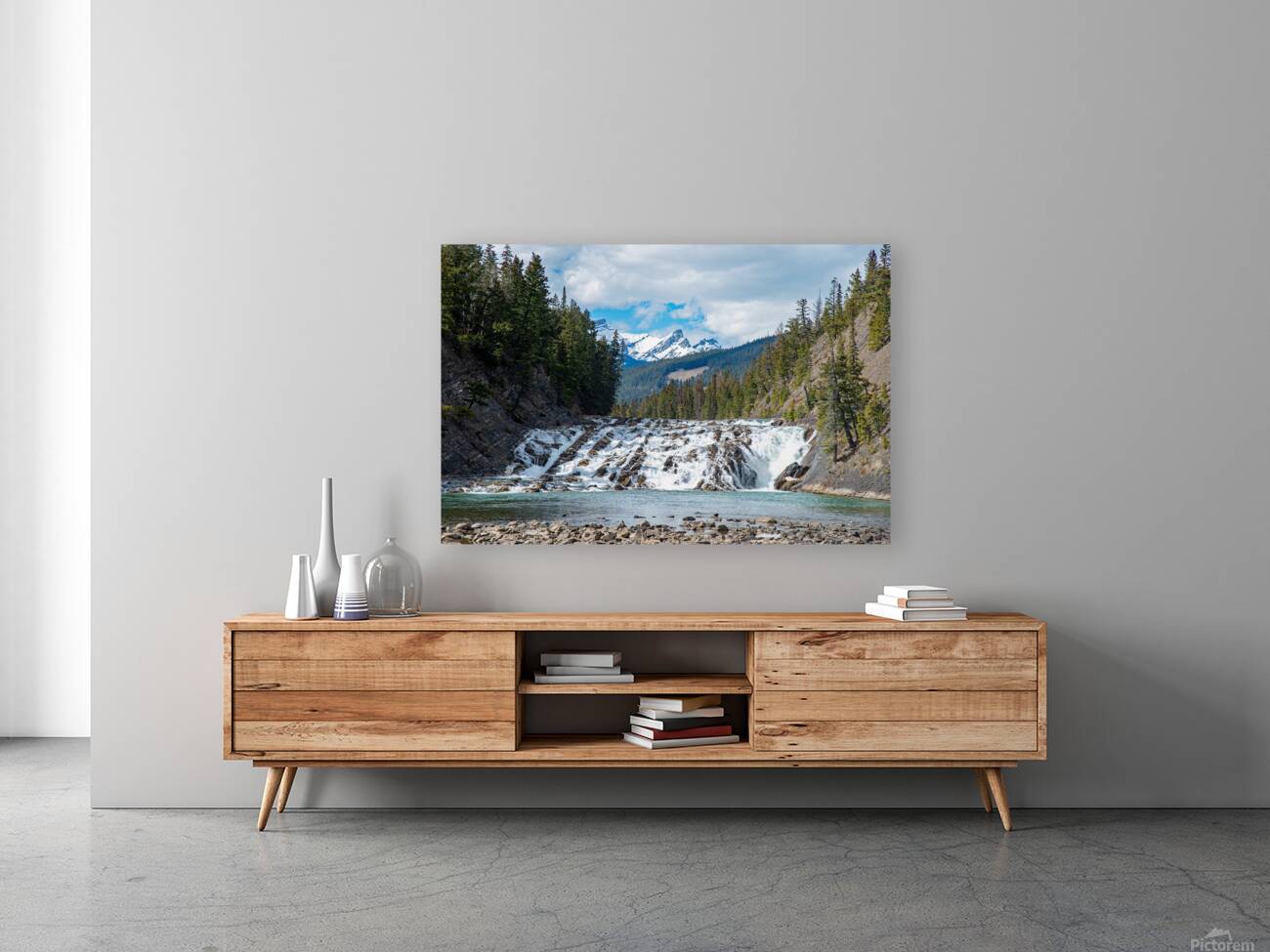 Bow River Falls Print Reproduction