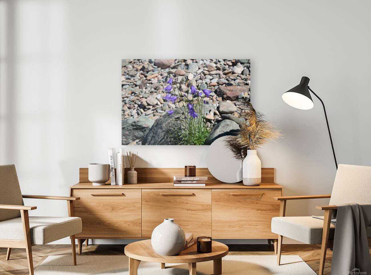 Harebell Wildflower Print Reproduction