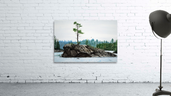 White Pine Island Wall Preview