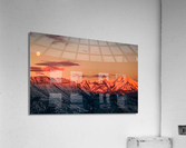 Moon Set Acrylic Print