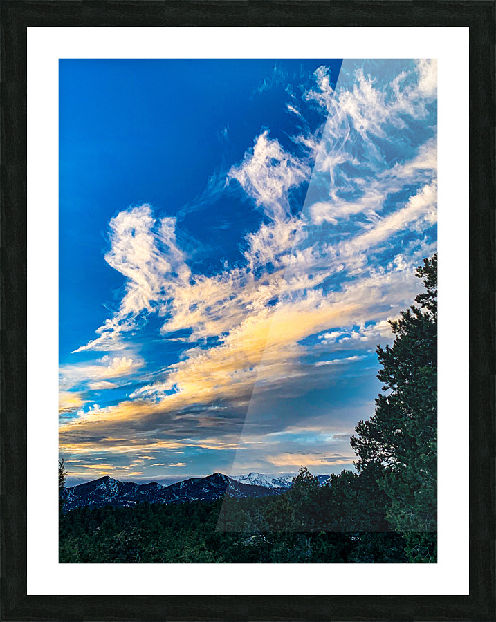 Clouds Picture Frame print