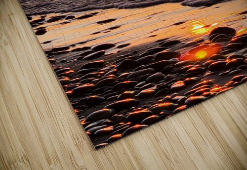 Sunset Lake Superior Cheryl Wiescamp puzzle