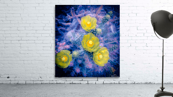 Pencil Cacti Bloom Wall Preview