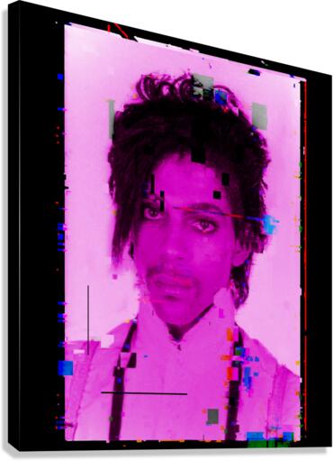 Prince Pixelated EXCLUSIVE Art Canvas Print