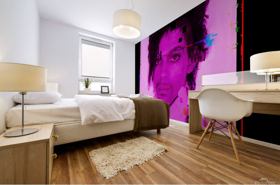 Prince Pixelated EXCLUSIVE Art Mural print