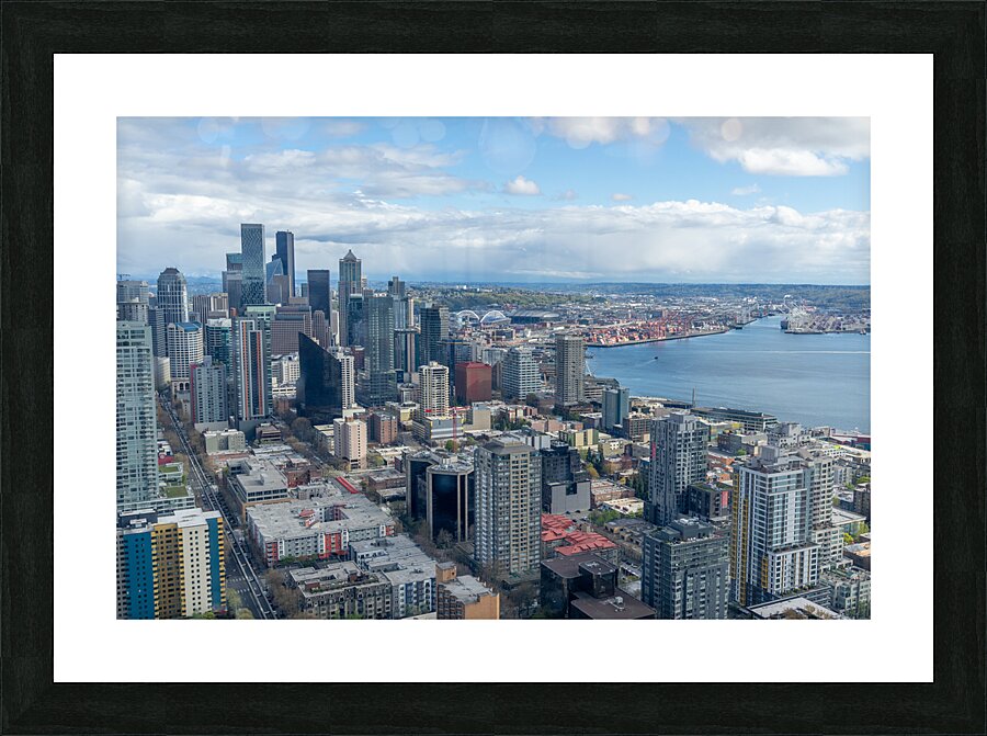Scenic Seattle  Picture Frame Printing