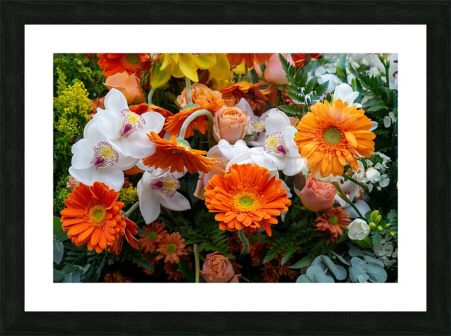 Studio in Orange  Picture Frame Printing