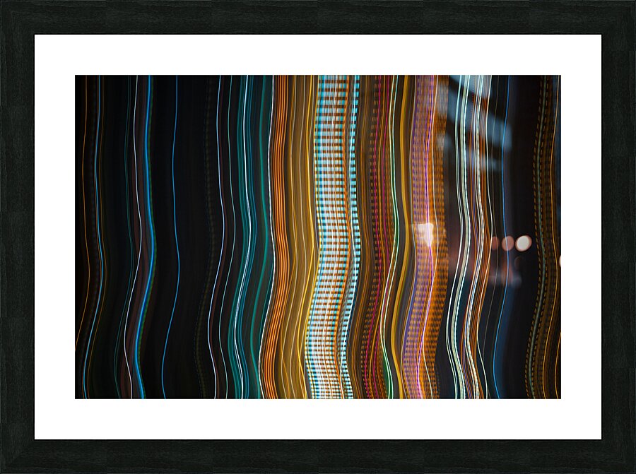 Melting Lights Picture Frame Printing