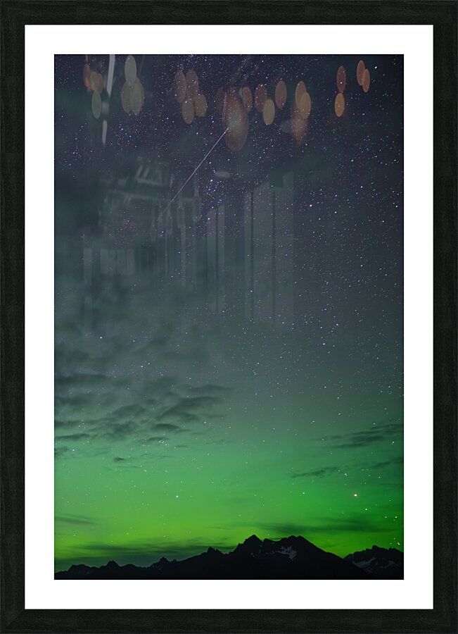 Alaskan Nights Picture Frame Printing