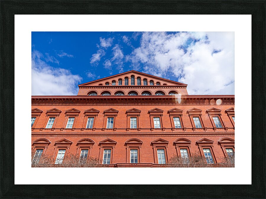 Brick and Sky Picture Frame Printing
