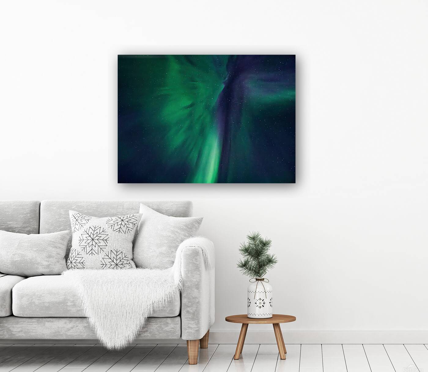 Auroras Above Reproduction