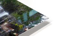Silver Falls HD Metal print