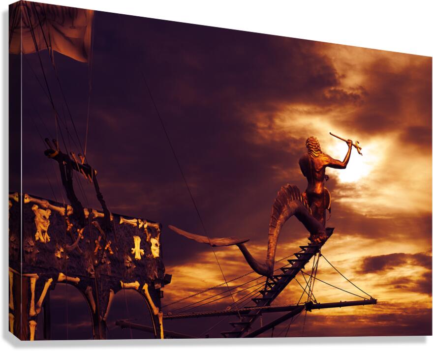 Pirate Ship Canvas Print