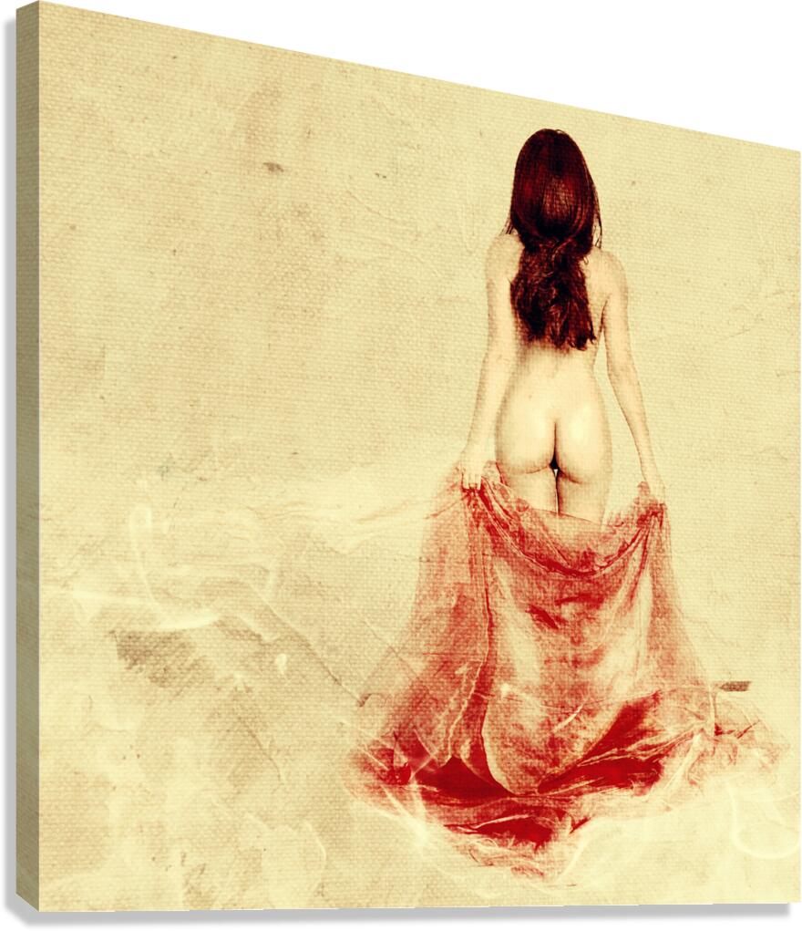 Female Nude Canvas Print