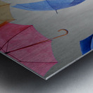 Umbrellas Metal print