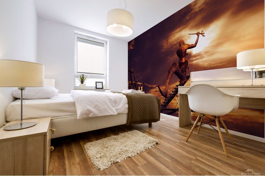 Pirate Ship Mural print