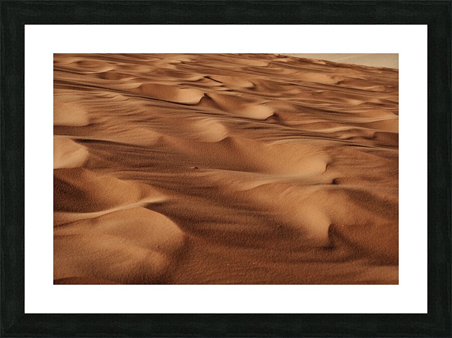Desert Sand Picture Frame print
