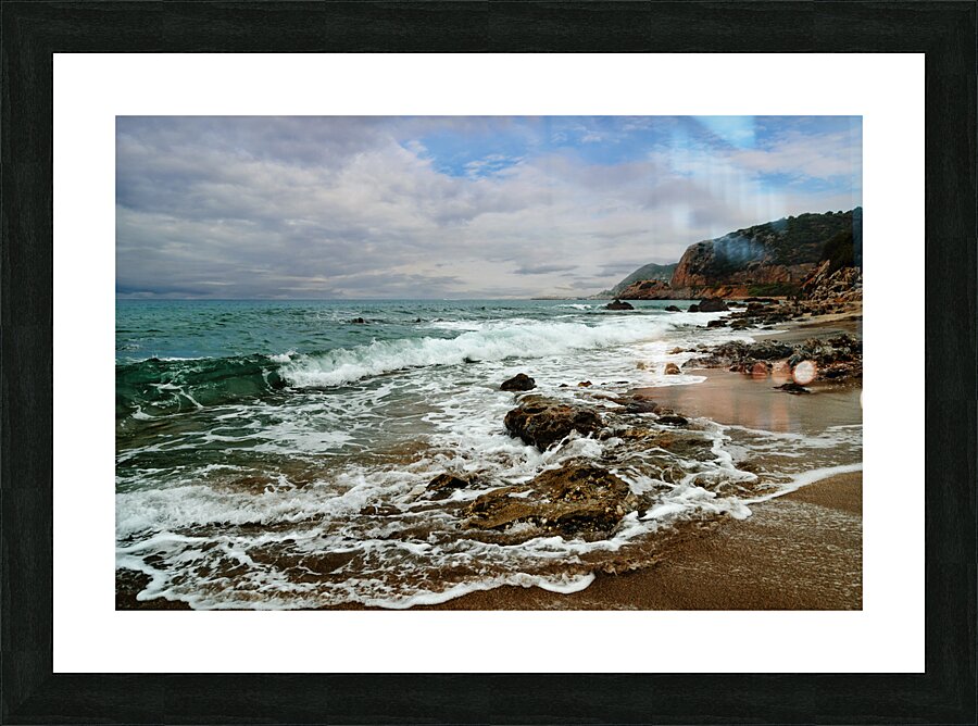 Sea Shore Picture Frame print