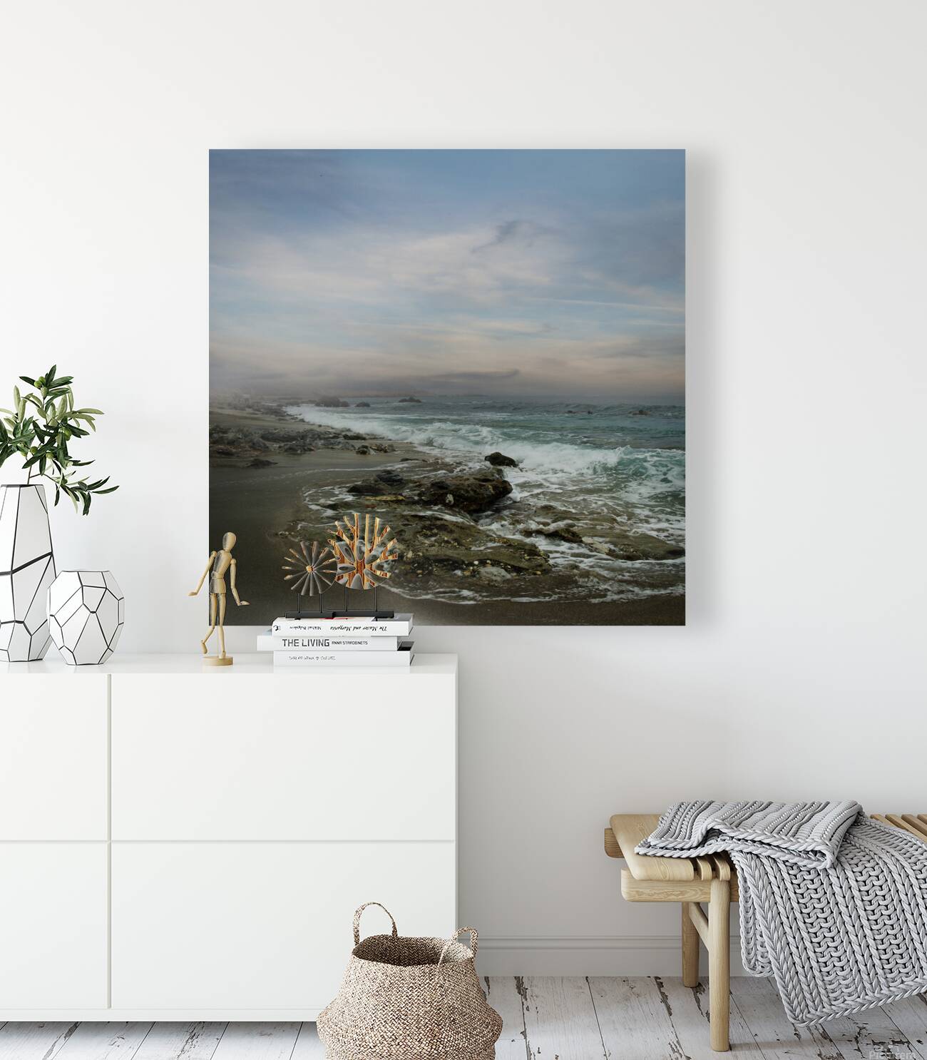 Ocean landscape Reproduction