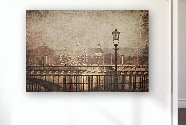 Vintage image of Dresden Germany by Jelena Jovanovic Fine Art