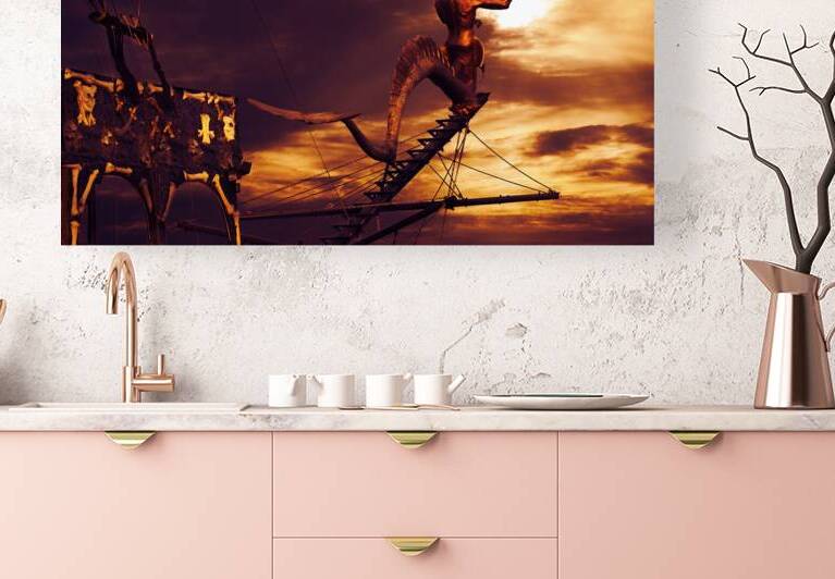 Pirate Ship by Jelena Jovanovic Fine Art