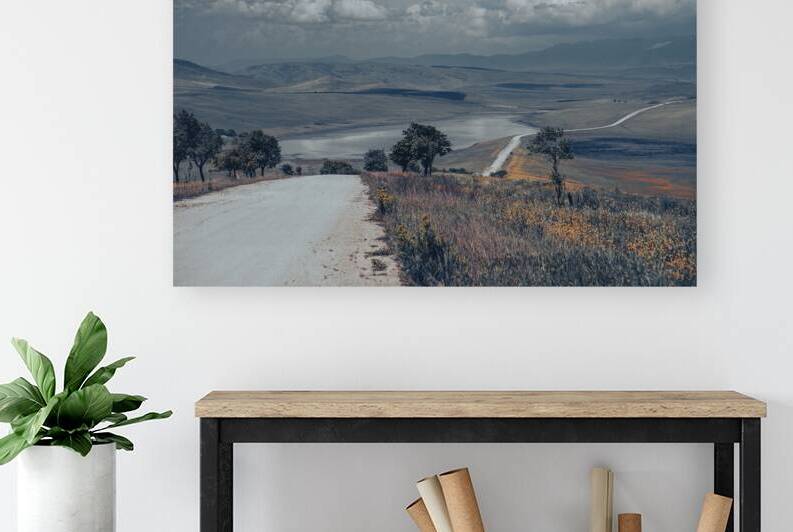 Georgian Landscape in Muted Tones by Jelena Jovanovic Fine Art