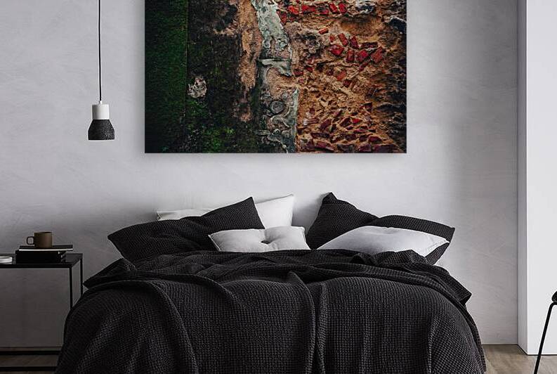 Abstract image of various colors textures and materials by Jelena Jovanovic Fine Art