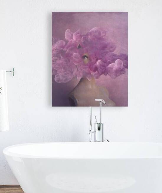 Broken Dreams La vie en Rose. Surreal portrait. by Jelena Jovanovic Fine Art