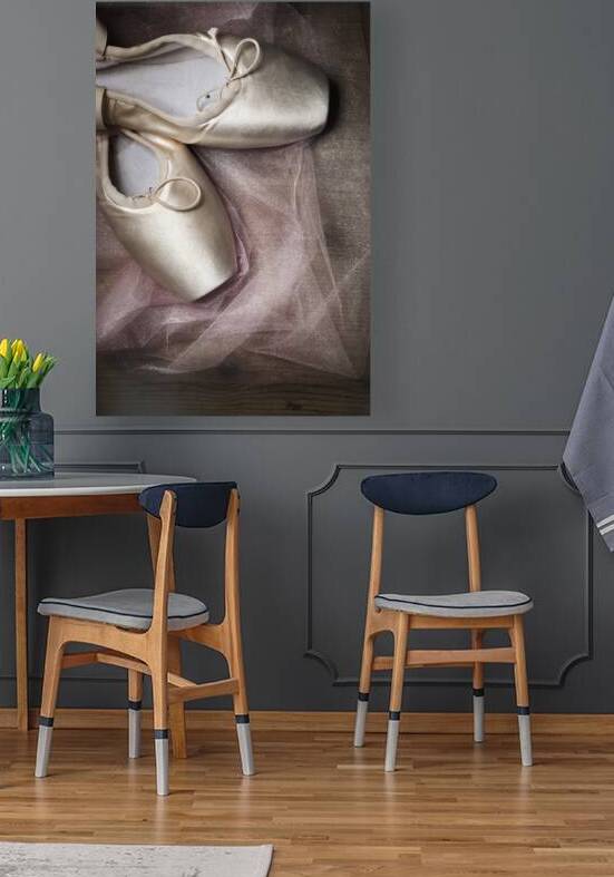 Vintage ballet dance pointe shoes still life by Jelena Jovanovic Fine Art