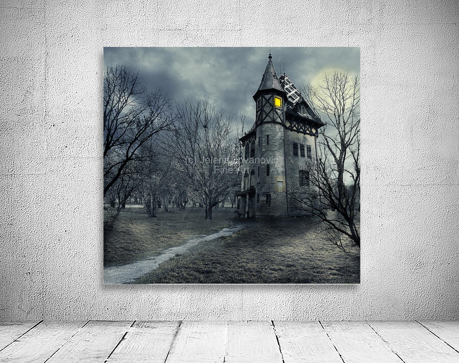Haunted house Wall Preview
