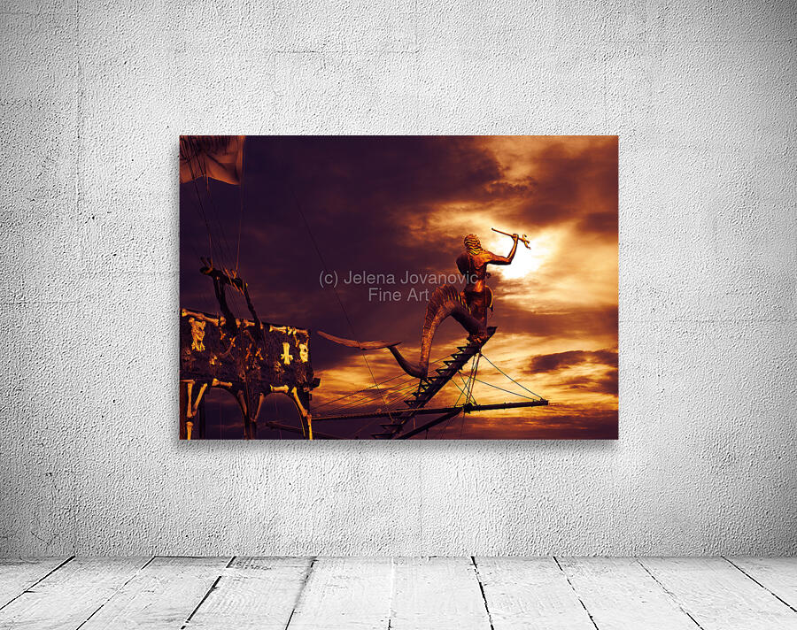 Pirate Ship Wall Preview